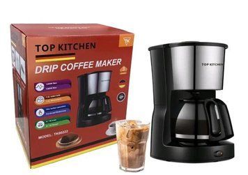 Кавоварка крапельна з підігрівом Top Kitchen для дому та офісу Tk222 фото