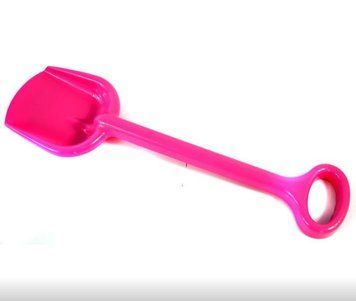Іграшкова лопата для пісочниці №1 013955 Велика Рожева 013955(Pink) фото