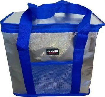 Туристична термосумка WARM BAG MC-1059 на 25 л для продуктів та напоїв 37&times;20&times;34 см Синя 4409R1059 фото