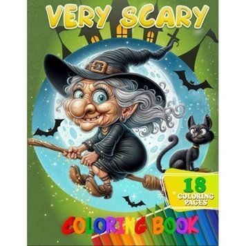 Розмальовка для дітей Very Scary А05122404 формат А4 А05122404 фото