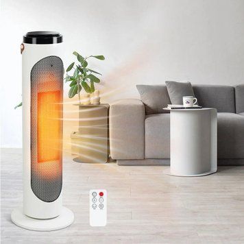 Тепловентилятор керамічний дистанційним керуванням 2000W Heater фото