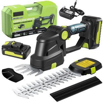 Акумуляторний кущоріз KRAFFTEC Saker Trimmer and Grass shear 36V 2АКБ / ножиці по догляду за садом 2018957 фото