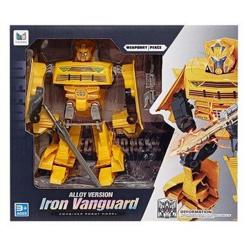 Дитячий Трансформер-машинка Iron Vanguard 894-1/2(Yellow) 894-1/2(Yellow) фото