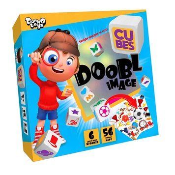 Настільна розважальна гра "Doobl Image Cubes" DBI-04-01U укр. мовою DBI-04-01U фото