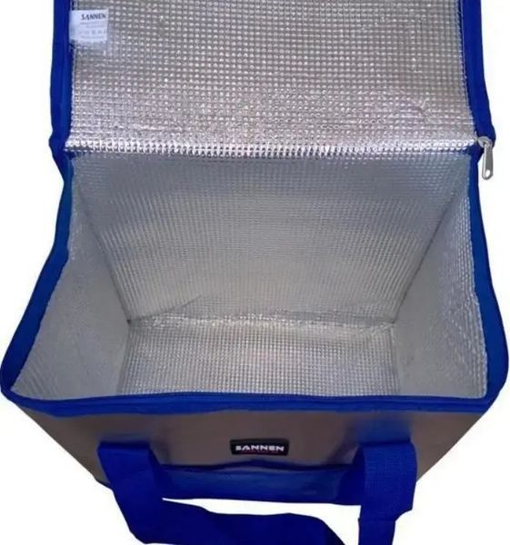 Туристична термосумка WARM BAG MC-1059 на 25 л для продуктів та напоїв 37&times;20&times;34 см Синя 4409R1059 фото