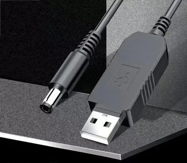 Кабель для роутера USB 12V перетворювач живлення від повербанку 2125256232 фото