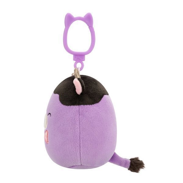 М'яка іграшка на кліпсі Корівка Олексі Squishmallows SQCP00463, 9 см SQCP00463 фото