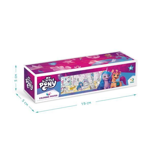 Розмальовка дитяча My Little Pony "Стильні подружки" 200187, 70х16 см 200187 фото