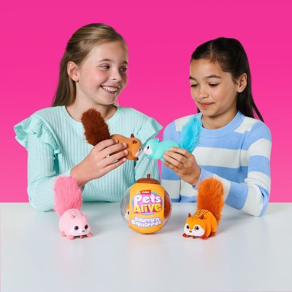 Інтерактивна м'яка іграшка "Білочка" Pets & Robo Alive 9565E, серії PETS ALIVE 9565E фото