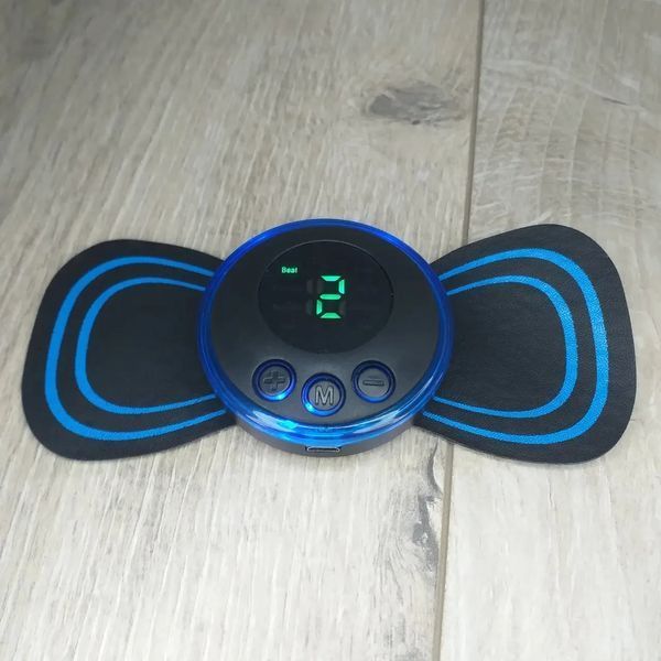 Імпульсний USB масажер-міостимулятор MA-1 EMS масажер міостимулятор метелик EMS2351 фото