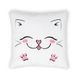 Подушка декоративна Котик FWPPILLOWCAT22WT0, 12 см FWPPILLOWCAT22WT0 фото 1