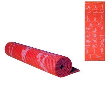 Йогамат MS1845, 173х61см Червоний MS1845(Red) фото
