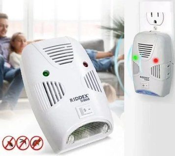 Ультразвуковий відлякувач мишей комах Pest Repelling Aid Riddex, Електромагнітний відлякувач гризунів Repelling1 фото