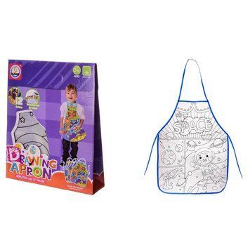 Дитячий набір для творчості "Drawing Apron" Z185-10H, фломастери змиваються водою Z185-10H фото