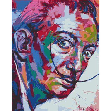 Картина за номерами без підрамника&nbsp;"Сальвадор&nbsp;Далі"&nbsp;Art Craft 10011-ACNF 40х50 см 10011-ACNF фото