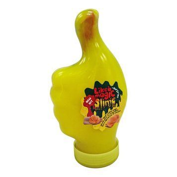 В'язка маса, слайм "LIKE Magic Slime" LMS-01-01U 300 гр Жовтий LMS-01-01U(Yellow) фото