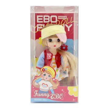 Лялька шарнірна для дівчаток Funny EBO DH2368B(Yellow) 15 см DH2368B(Yellow) фото