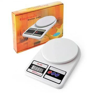 Ваги кухонні електронні до 7 кг Electronic Kitchen Scale SF-400 (Електронік Кітчен Скейл) sp2001894 фото