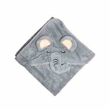 Дитячий рушник з капюшоном MGZ-0640(Gray) розмір 80х80 см MGZ-0640(Gray) фото