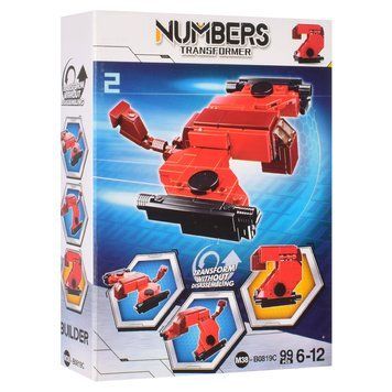 Конструктор BAMBI M38-B0819A 2в1, 86-110 деталей M38-B0819C M38-B0819C фото