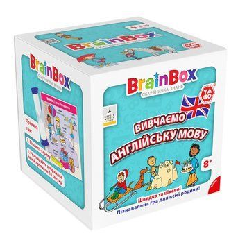 Карткова гра Brainbox "Вивчаємо англійську мову" Yago BZZBRLLE01UA 55 карток BZZBRLLE01UA фото