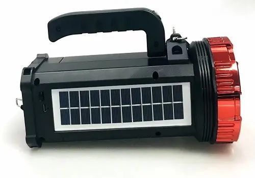 Ліхтар GOLON RX-S66BTS з радіо та сонячною панеллю 243006 фото
