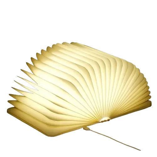 Настільна лампа світильник у формі книги Foldable Book Lamp Нічник для дитячої кімнати 7259 7259 фото
