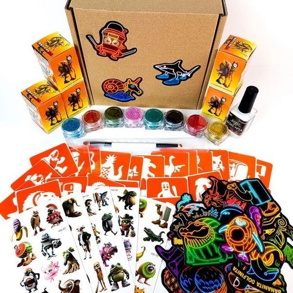 Подарунковий набір "Брейнрот" gift-box-brainrot-5kids gift-box-brainrot-5kids фото