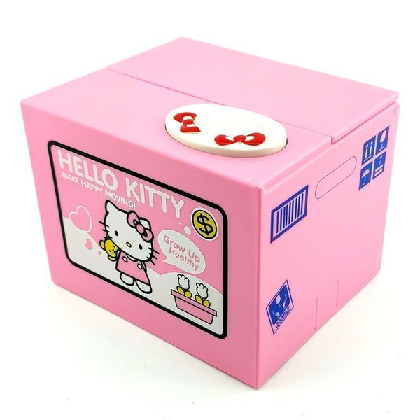 Інтерактивна скарбничка Hello Kitty Piggy Banк рожевий G6364 фото