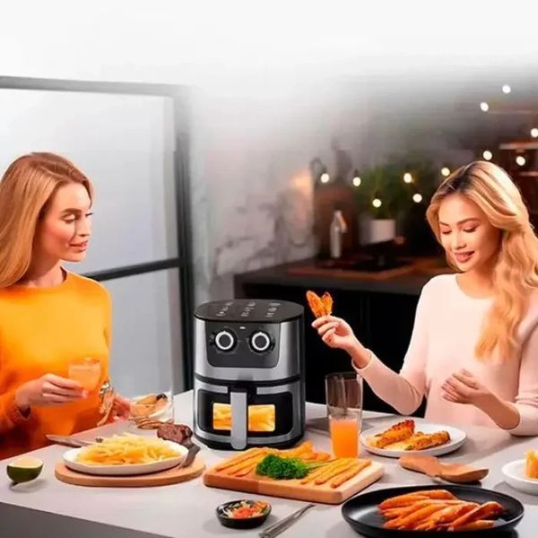 Безоливна електрична Аерогриль Rainberg RB-2269 на 8 л 4200 W RB2269 фото