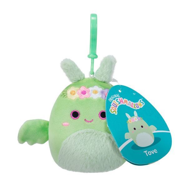 М'яка іграшка на кліпсі "Дракон Тов" Squishmallows SQCP00217, 9 см SQCP00217 фото