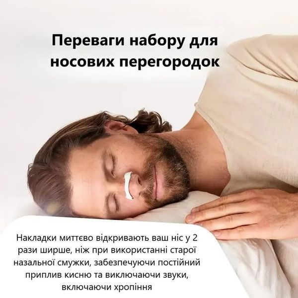 Магнітні розширювачі для носа від хропіння 15 пар антихропіння As2450 фото
