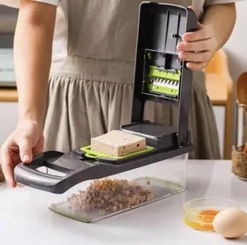 Багатофункціональна овочерізка Safe slice mandoline 16 в 1 m161 фото