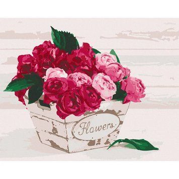 Картина за номерами "Flower`s box Art Craft 12151-AC 40*50 см 12151-AC фото