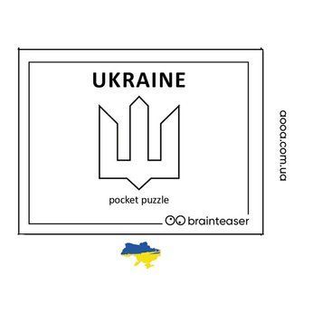 Міні головоломка "Ukraine" Заморочка 9001en 9001en фото