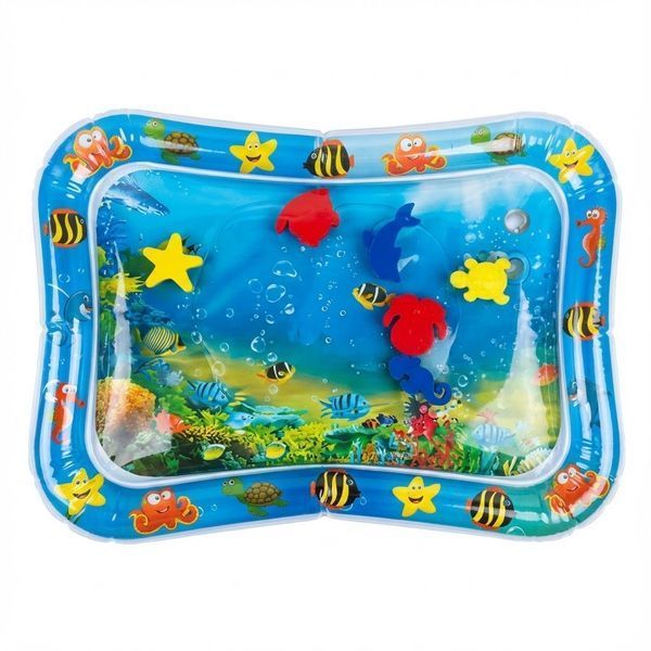 Водний дитячий розвивальний килимок AIR PRO inflatable water play mat Надувний дитячий килимок AIR4665 фото