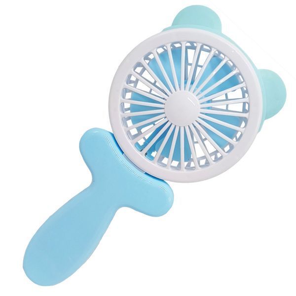 Вентилятор ручний портативний &laquo;Ведмедик&raquo; VNTR-002-4(Blue) синій VNTR-002-4(Blue) фото