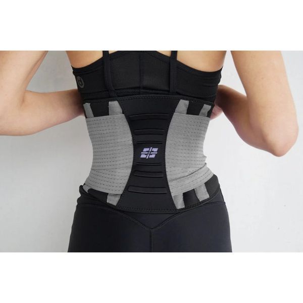 Пояс-корсет для підтримки спини "Waist Shaper" Power System 6031GR-3 Grey, S/M 6031GR-3 фото