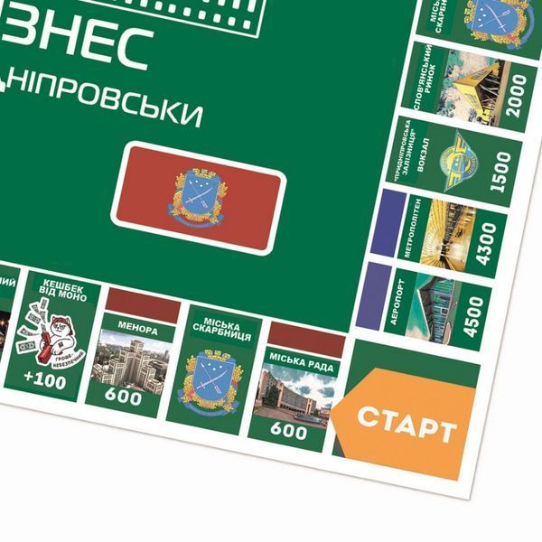 Настільна гра "Монополія Бізнес по-Дніпровськи" PLR-0029 PLR-0029 фото