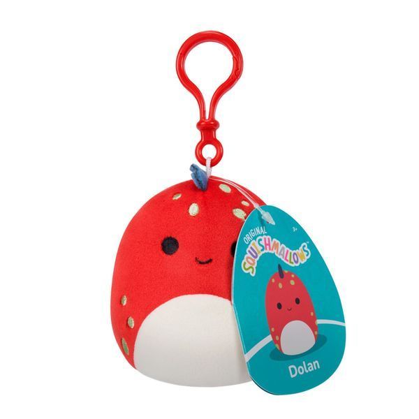 М'яка іграшка на кліпсі "Діно Долан" Squishmallows SQCP00218, 9 см SQCP00218 фото