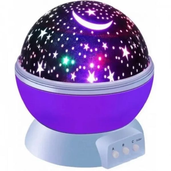 Нічник-проєктор зоряне небо Star Master Dream QDP01 Фіолетовий, синій, рожевий QDP01 фото