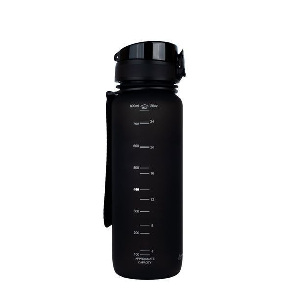 Пляшка для води UZSPACE 3053(Black) 800 мл, чорна 3053(Black) фото