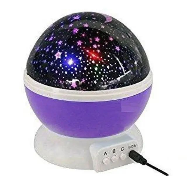 Нічник-проєктор зоряне небо Star Master Dream QDP01 Фіолетовий, синій, рожевий QDP01 фото