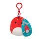 М'яка іграшка на кліпсі "Діно Долан" Squishmallows SQCP00218, 9 см SQCP00218 фото 2