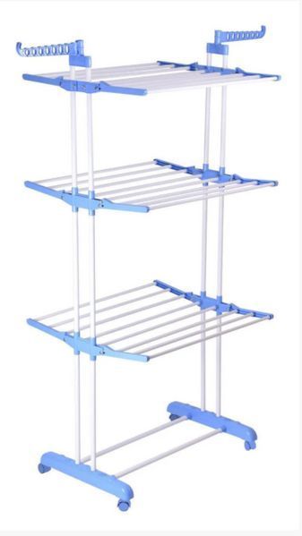 Багатоярусна сушарка для білизни, речей, одягу Garment rack with wheels складана Garment фото