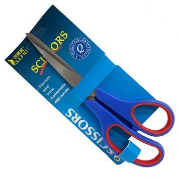 Дитячі ножиці канцелярські "Scissors" 64-7(Blue) 21см 64-7(Blue) фото