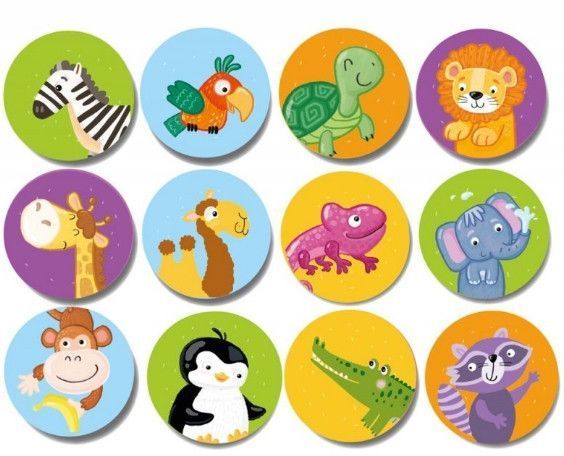 Дитяча настільна гра Мемо "Дикі тварини" DoDo 300157 від 3-х років 300157 фото