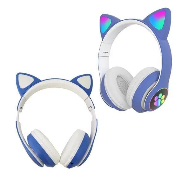 Бездротові навушники Cat STN-28 / Гарнітура з мікрофоном FM радіо Bluetooth 2050011 фото