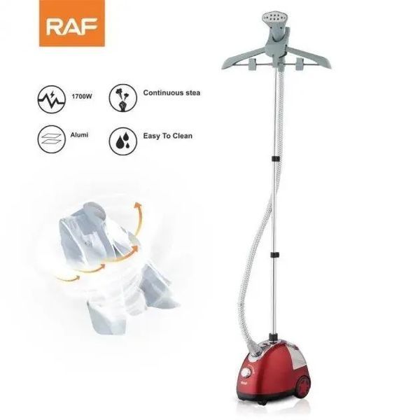 Потужний вертикальний відпарювач пароочисник для одягу речей 1700W RAF R 3037 Jam6777 фото