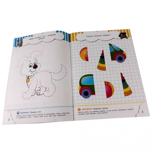 Навчальна книга Кмітливчики для малюків 3 роки 132789 132789 фото